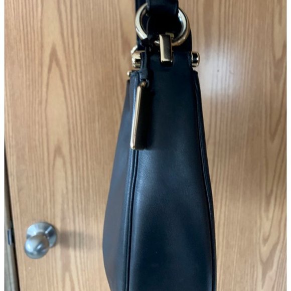 Coach Medium Nomad Leather Black Shoulder Bag 54446 - Picture 7 of 10